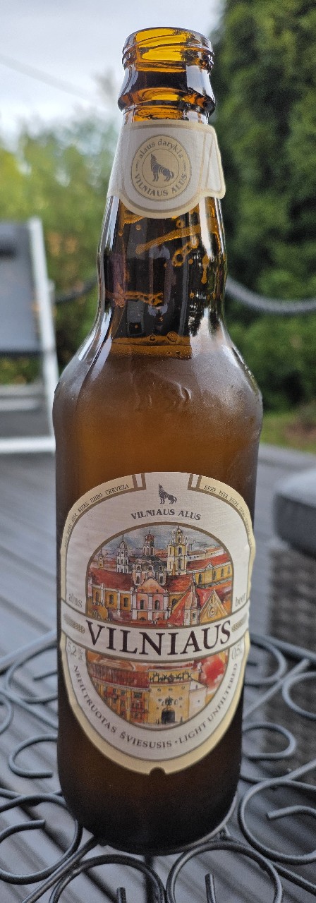 Vilniaus Alus Šviesusis Nefiltruotas, Vilniaus Alus
