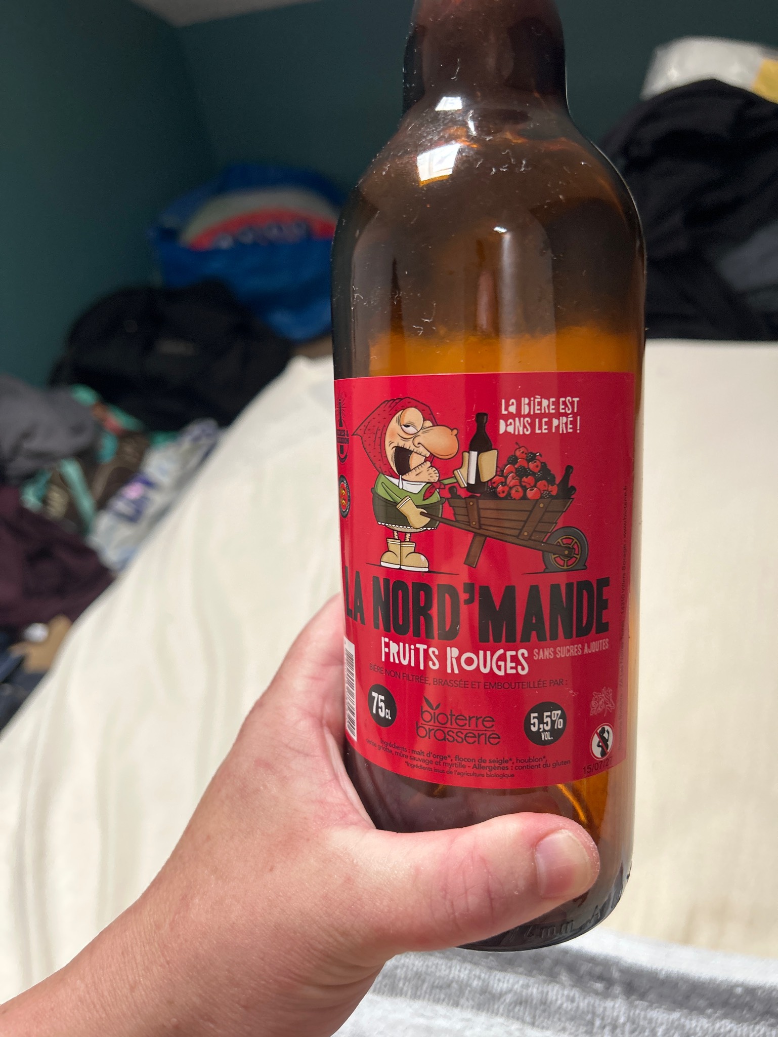 La Nord'Mande Fruits Rouges, Bioterre Brasserie
