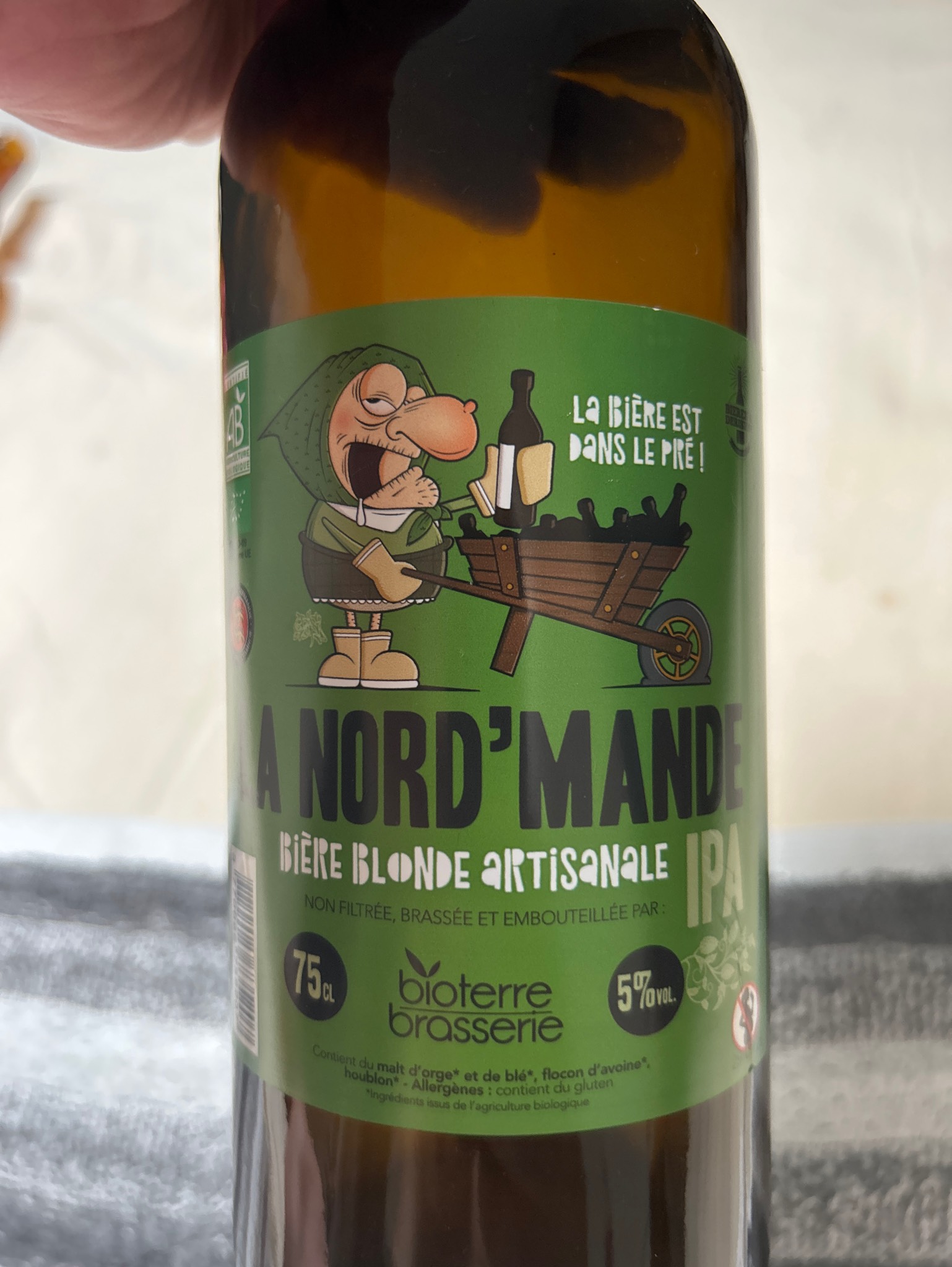 La Nord'Mande IPA, Bioterre Brasserie