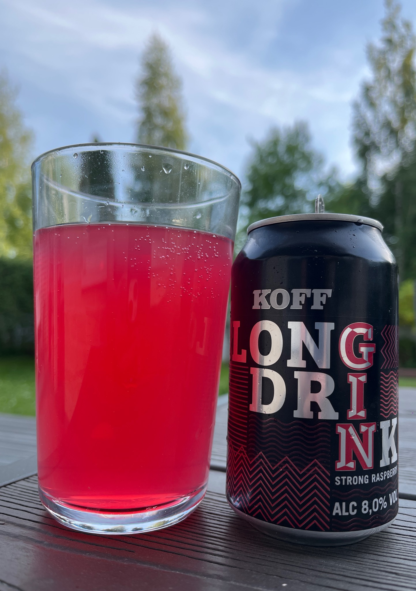 Koff Long Drink Strong Raspberry, Finland