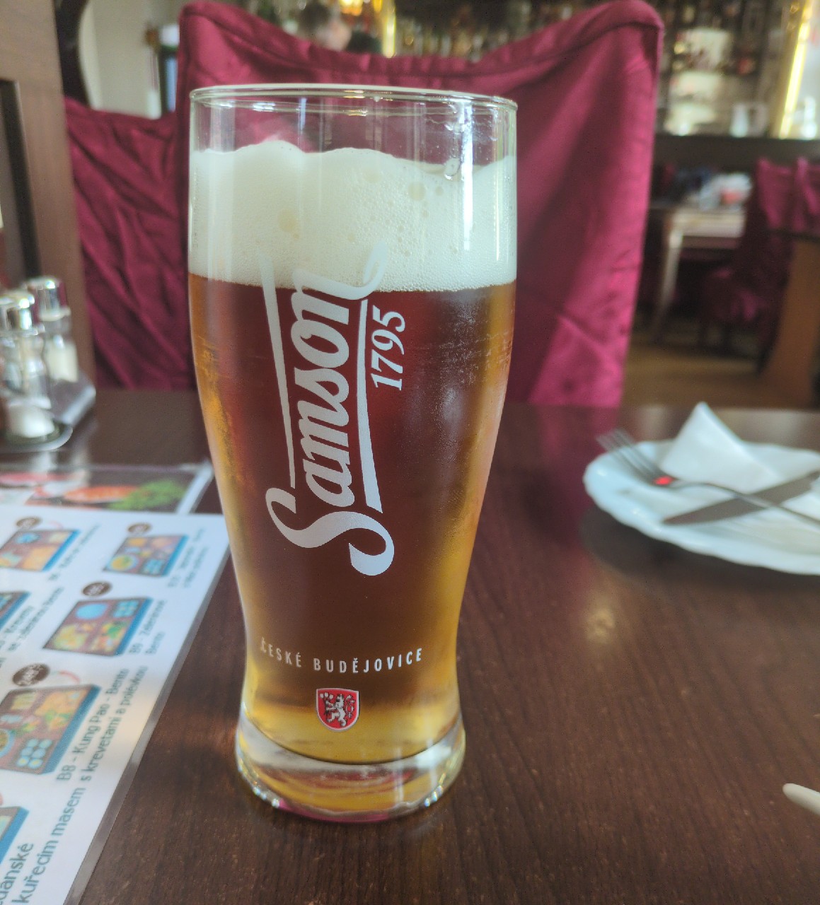 Samson Svetlý Ležák 12°, Czech Republic