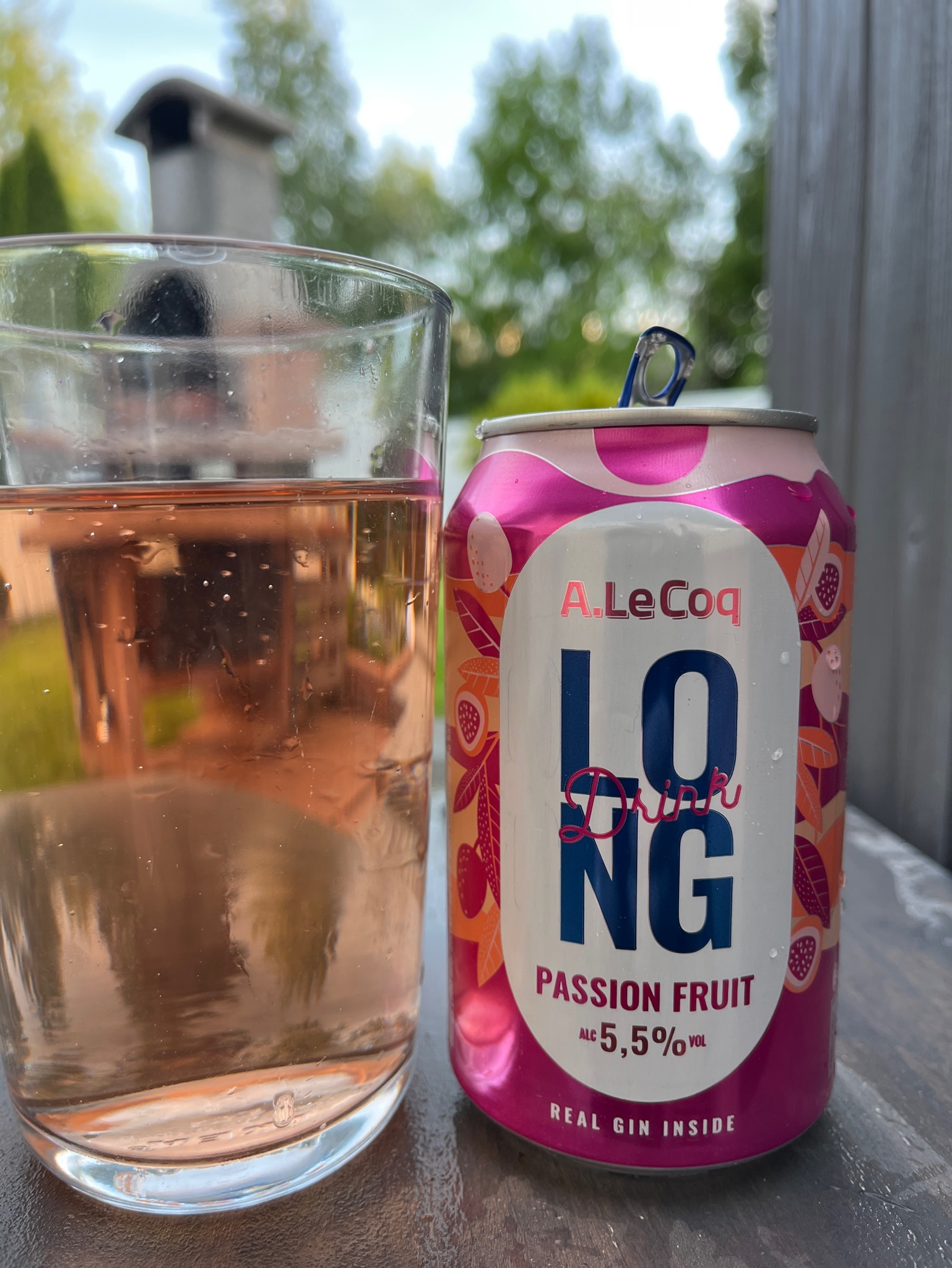 Long drink passion fruit, Estonia