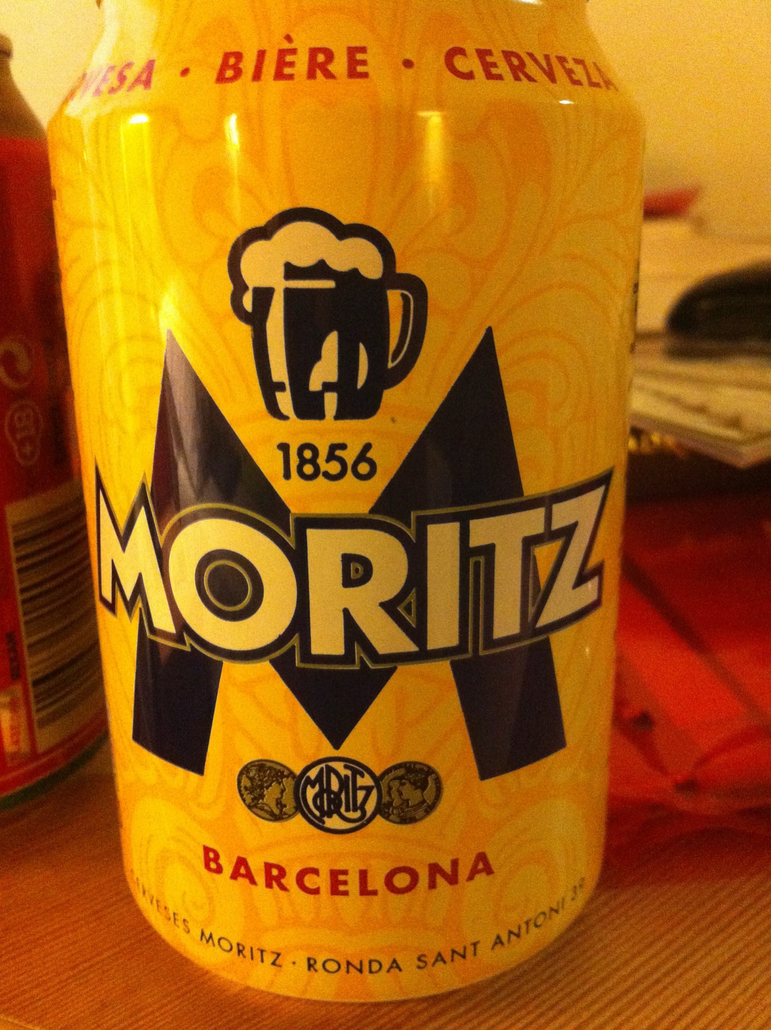 Moritz Original, Cervezas Moritz
