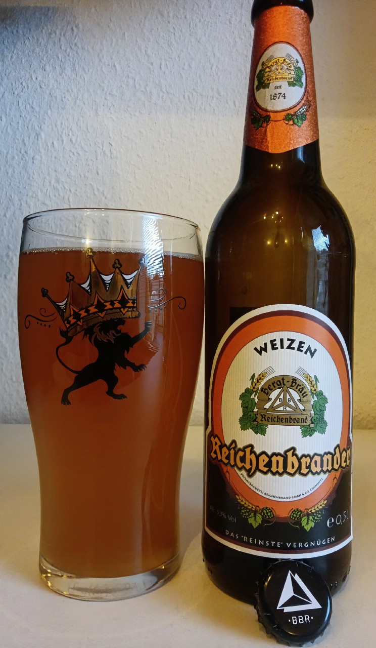 Reichenbrander Weizen, Bergt Brauerei Reichenbrand