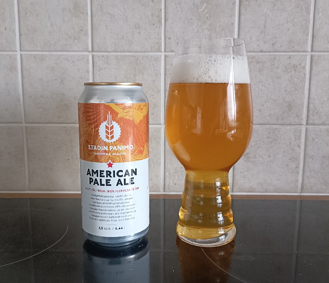 Stadin American Pale Ale 5.3%, Stadin Panimo