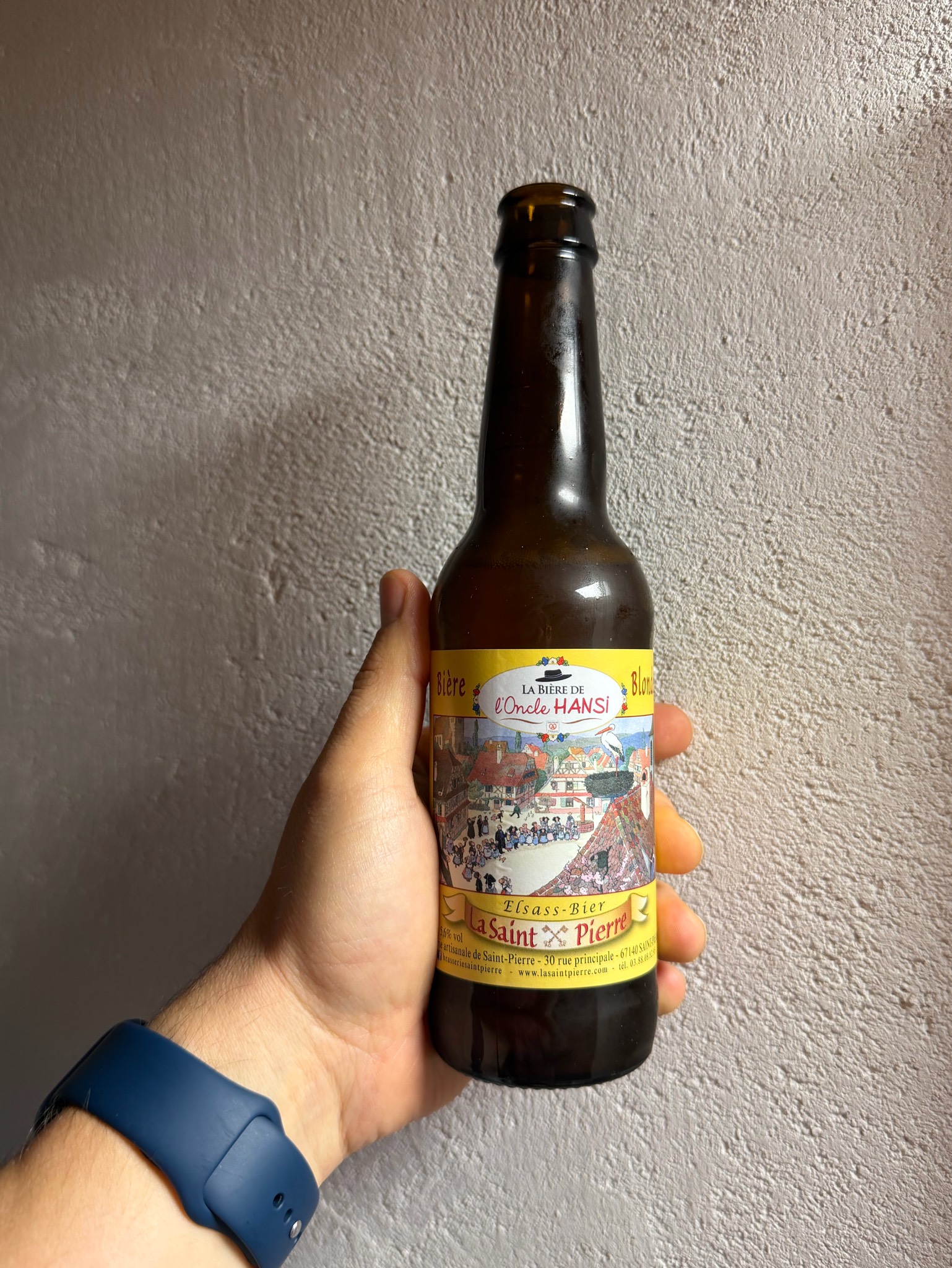 L'Oncle Hansi Blonde, Brasserie La Saint-Pierre