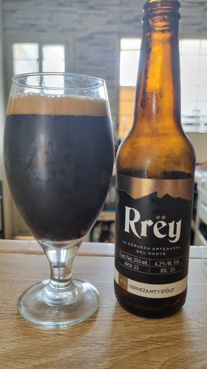Rrey No 6 Stout, Cervecería Cabrito