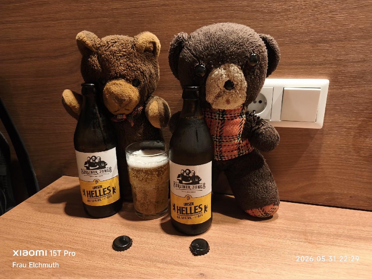 Berliner Jungs Unser Helles, Brewer's Tribute