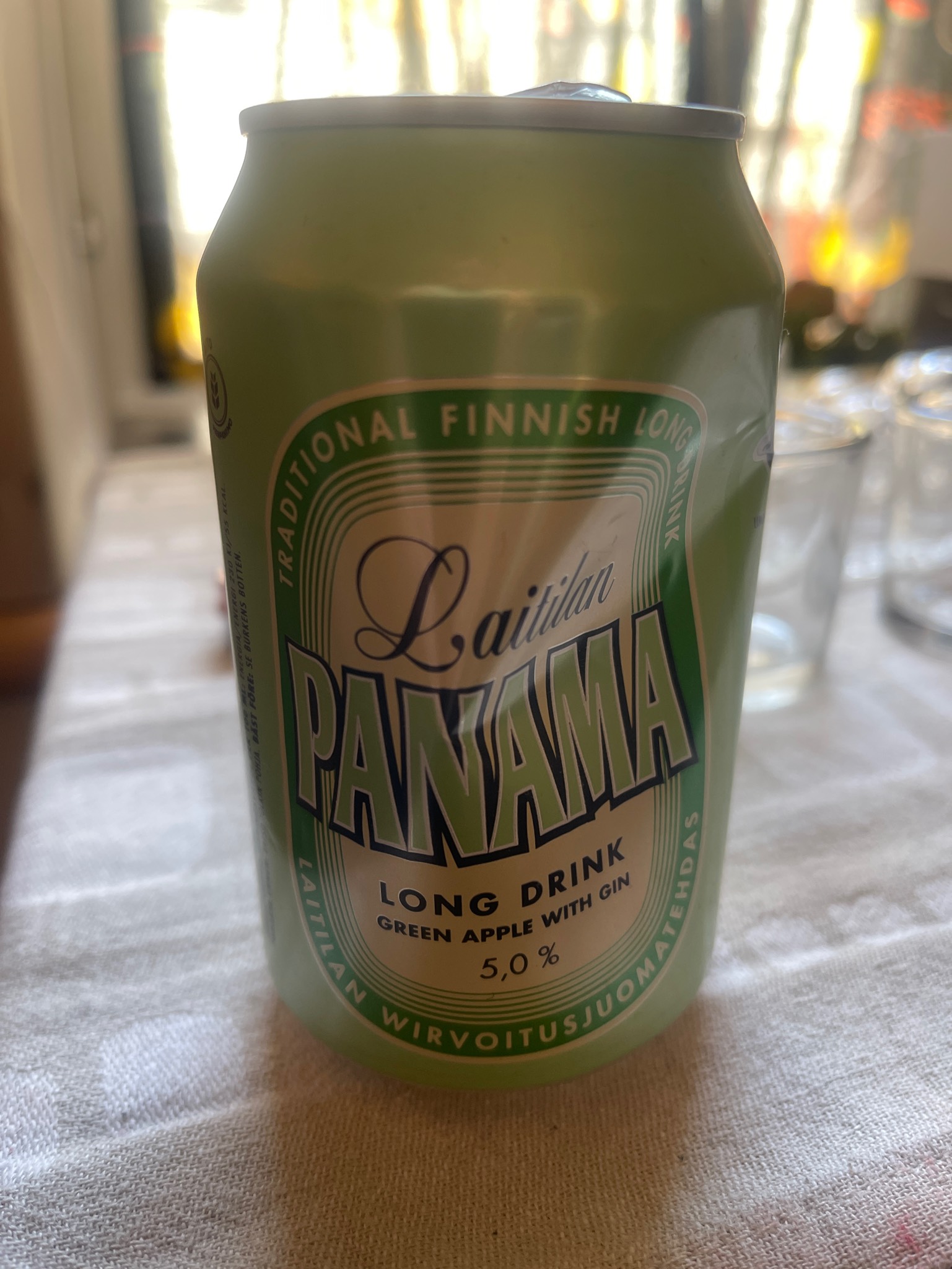 Panama Long Drink Green Apple with Gin, Finland