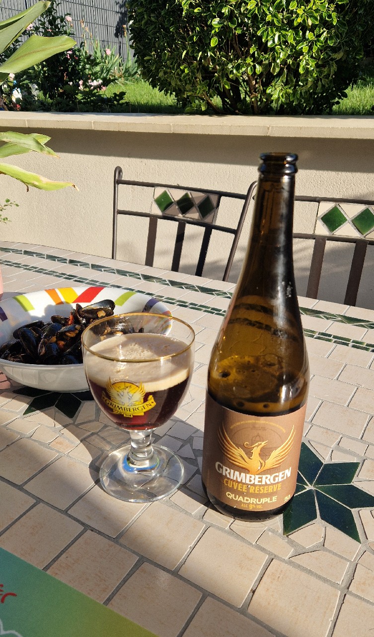 Grimbergen cuvée réserve QUADRUPLE, Abbaye De Grimbergen (Carlsberg)