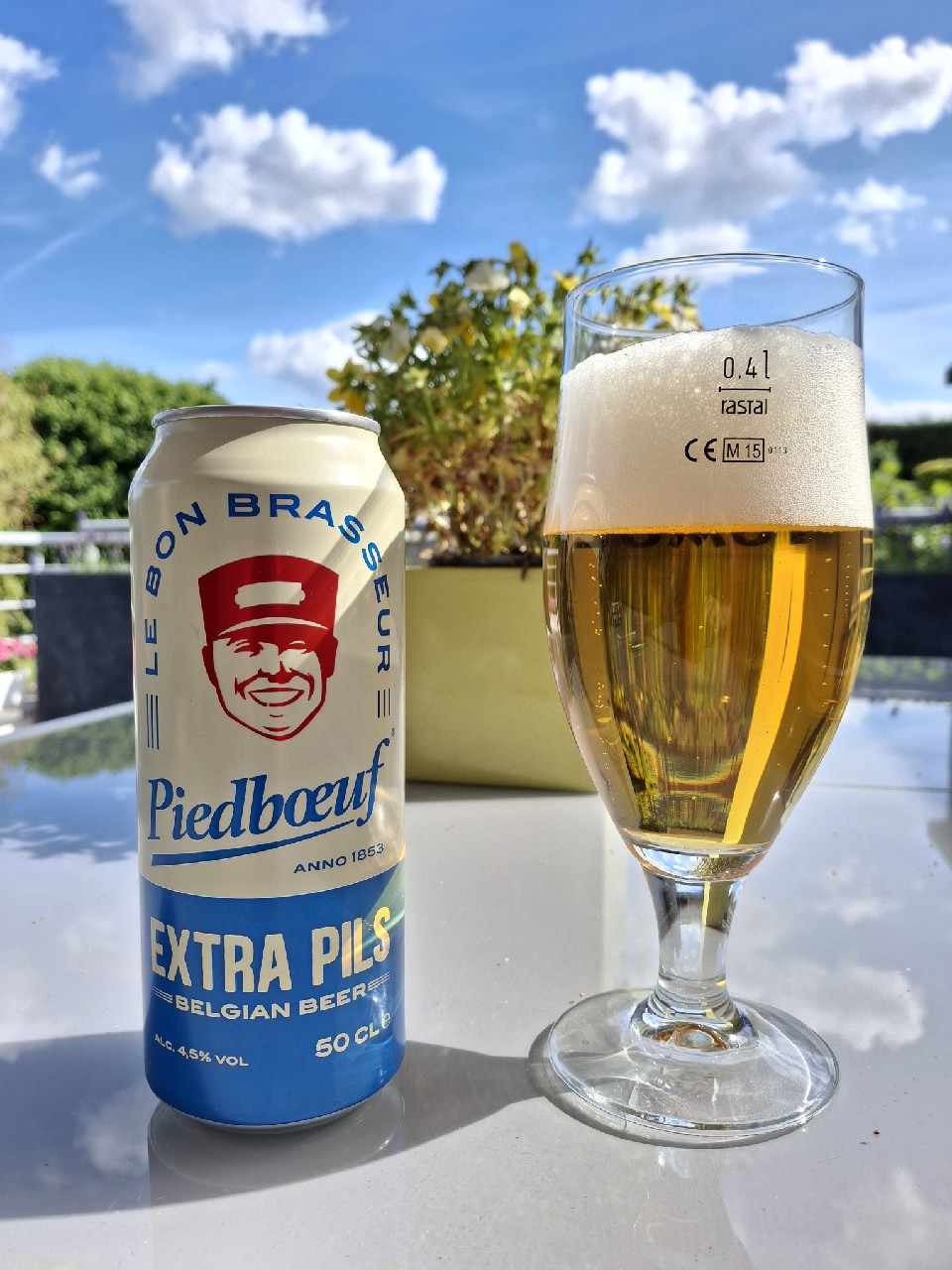 Piedboeuf Extra Pils, Brasserie Piedboeuf (InBev)