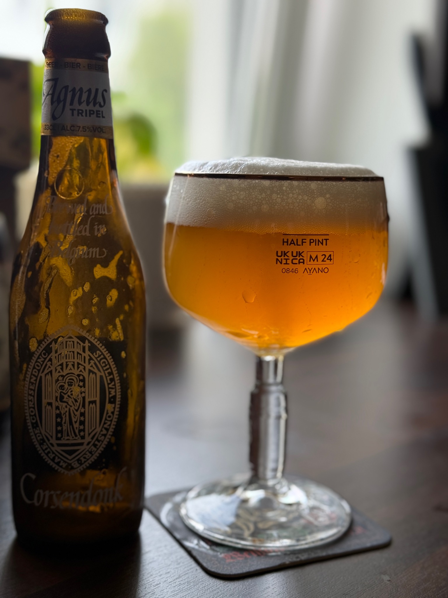 Corsendonk Agnus Tripel / Abbey Pale, Belgium