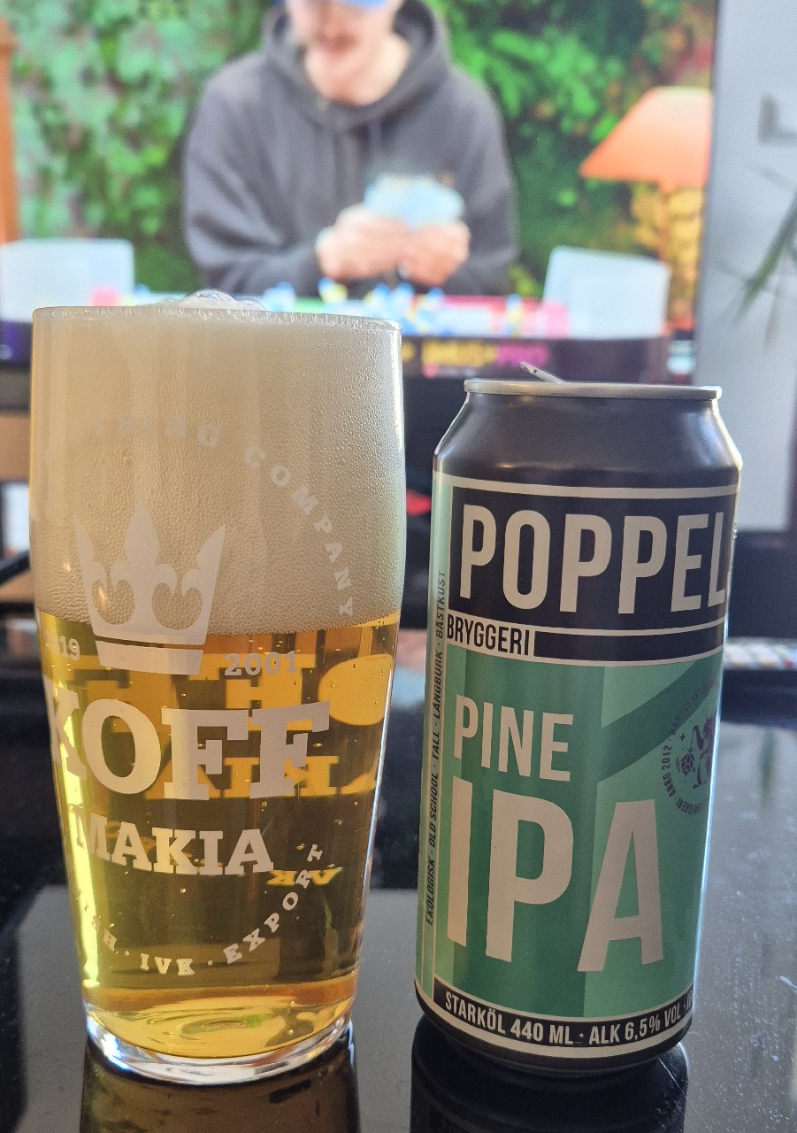 Poppels Pine ipa, Poppels Bryggeri