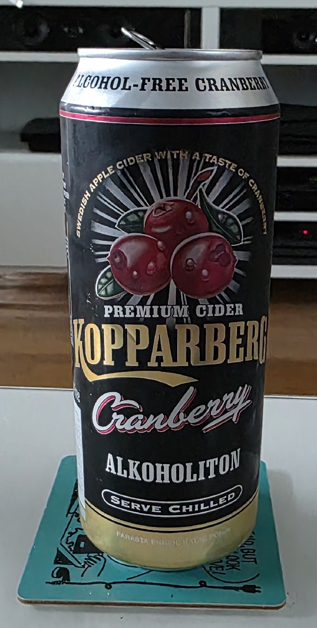 Kopparberg Cranberry Alkoholiton, Kopparbergs Bryggeri