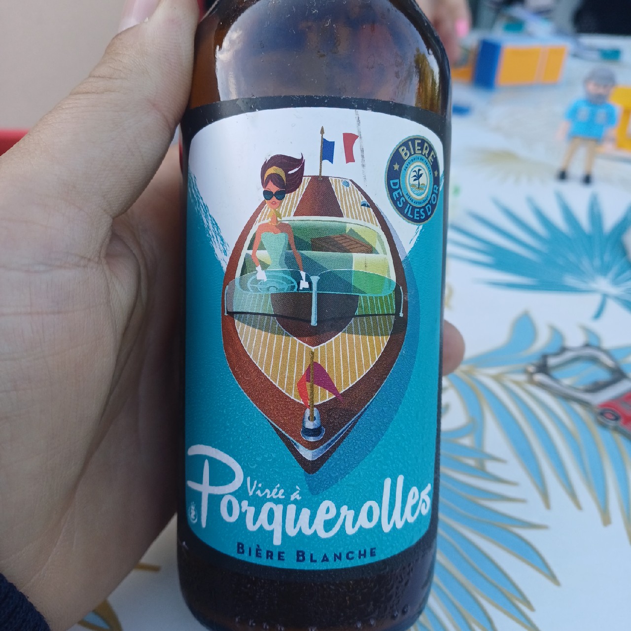 Virée À Porquerolles Bière Blanche, France
