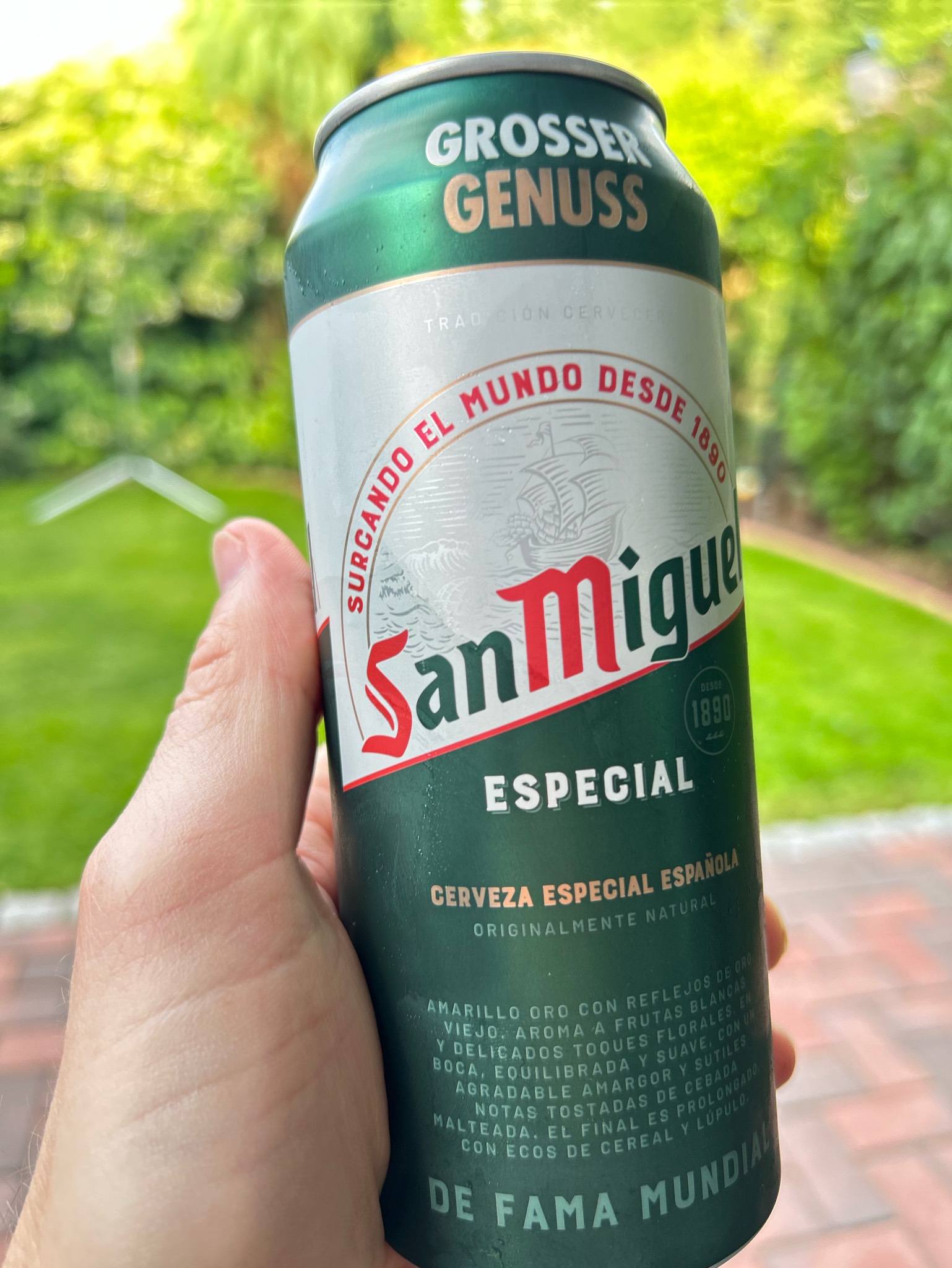 San Miguel Especial, Spain