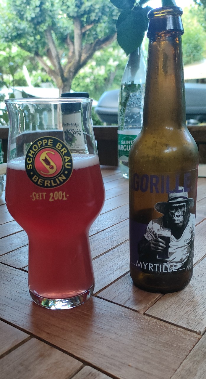 La Gorille Myrtille, Brasserie Du Rhône