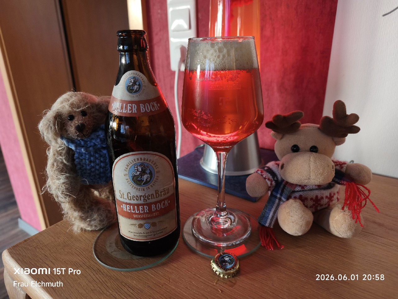 Heller Bock, St. Georgen Bräu