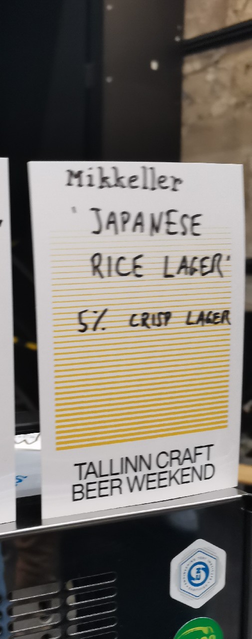 Japanese Rice Lager, Mikkeller