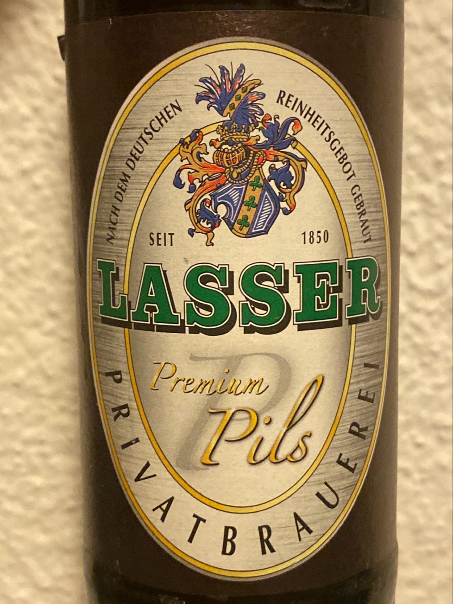 Lasser Premium Pils, Privatbrauerei Lasser