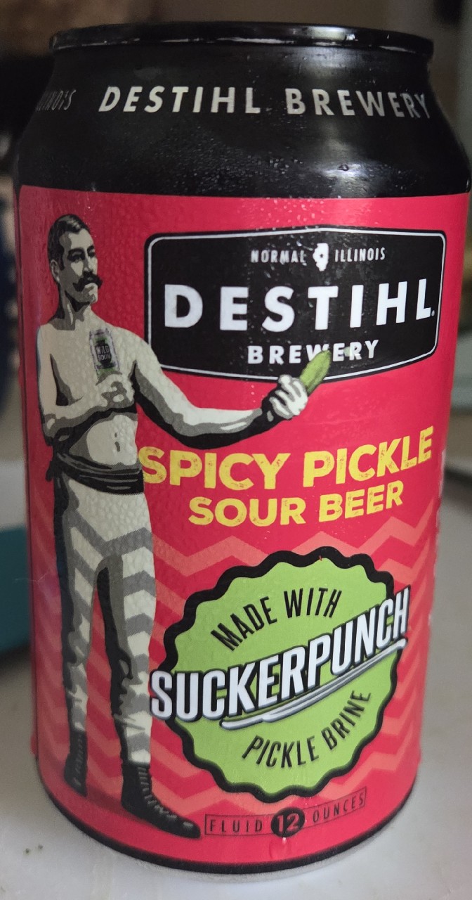 spicy pickle sour beer, Destihl Brewery