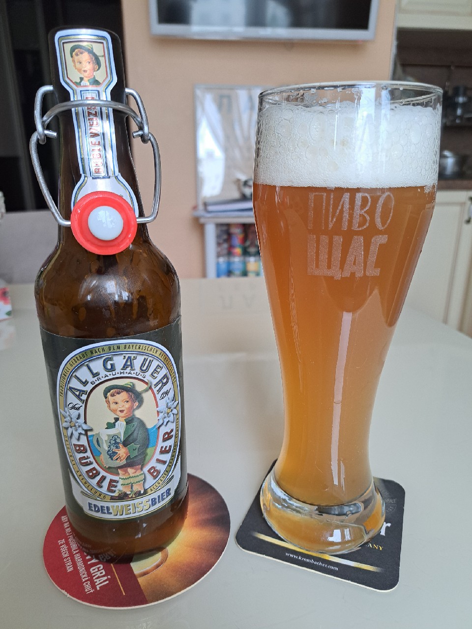Allgäuer Büble Bier Edelweissbier, Germany