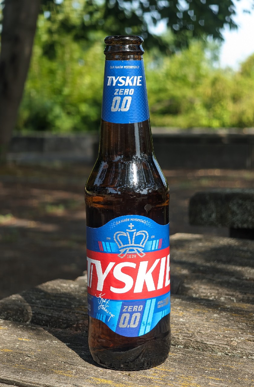 Tyskie 0,0% / Zero 0.0, Kompania Piwowarska (Asahi Breweries)