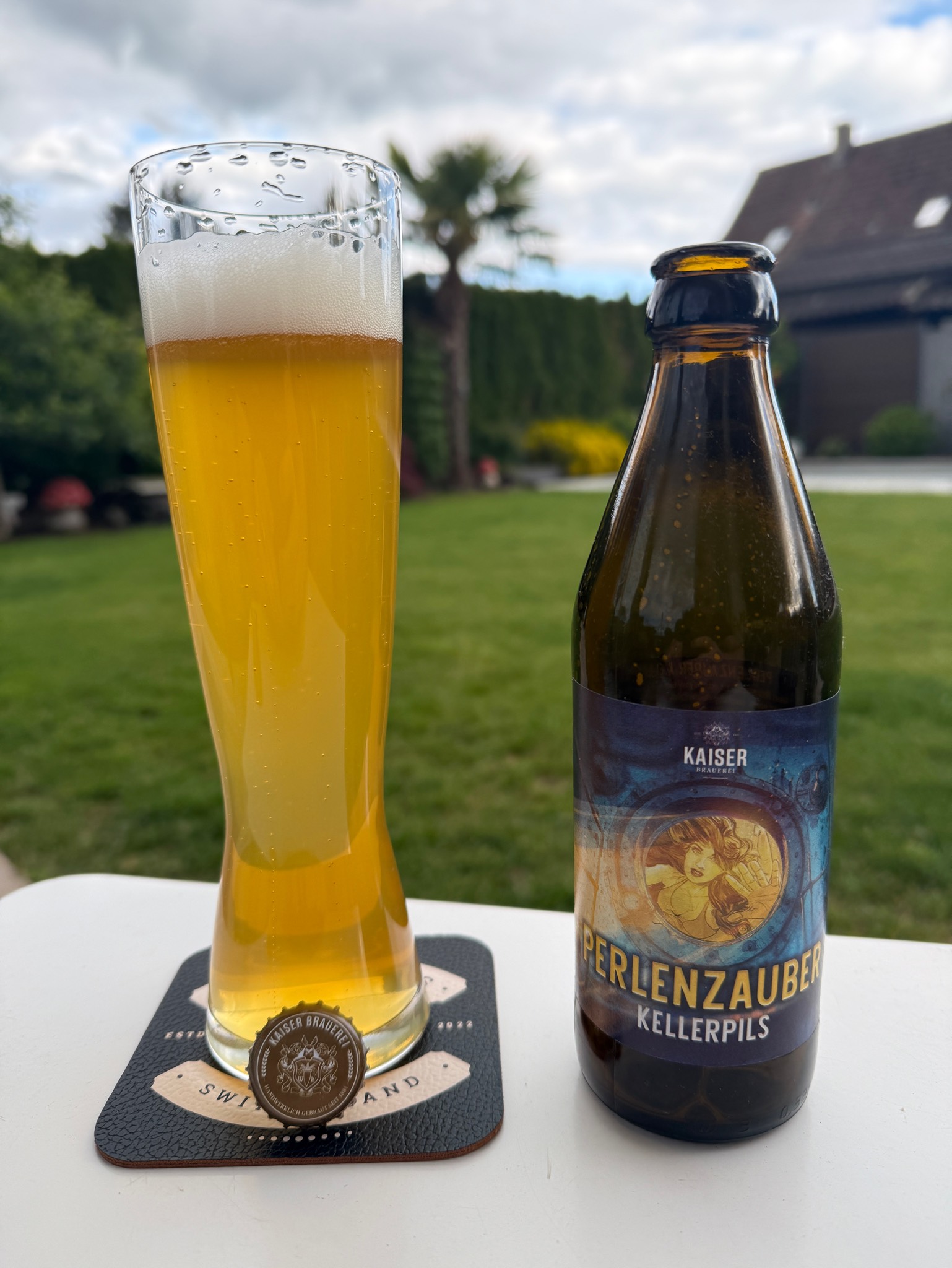 Perlenzauber 2025 Kellerpils, Kaiser-Brauerei Geislingen