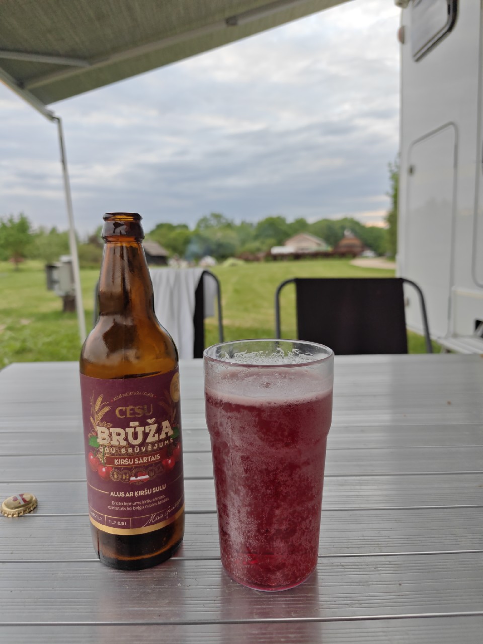 Brūža Ogu Brūvējums Ķiršu Sārtais, Latvia