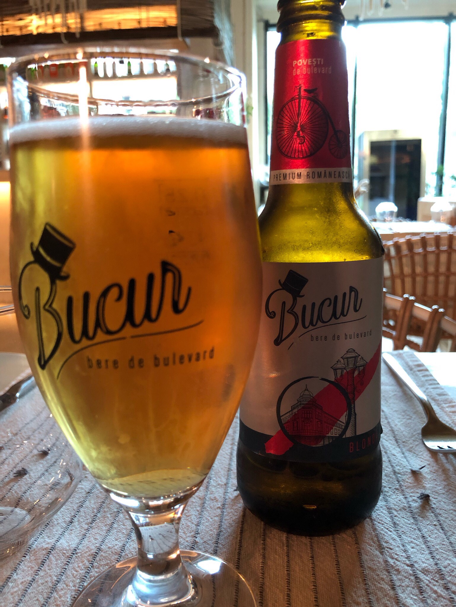 Bucur Blondă, Carlsrom Beverage Co. (United Romanian Breweries)