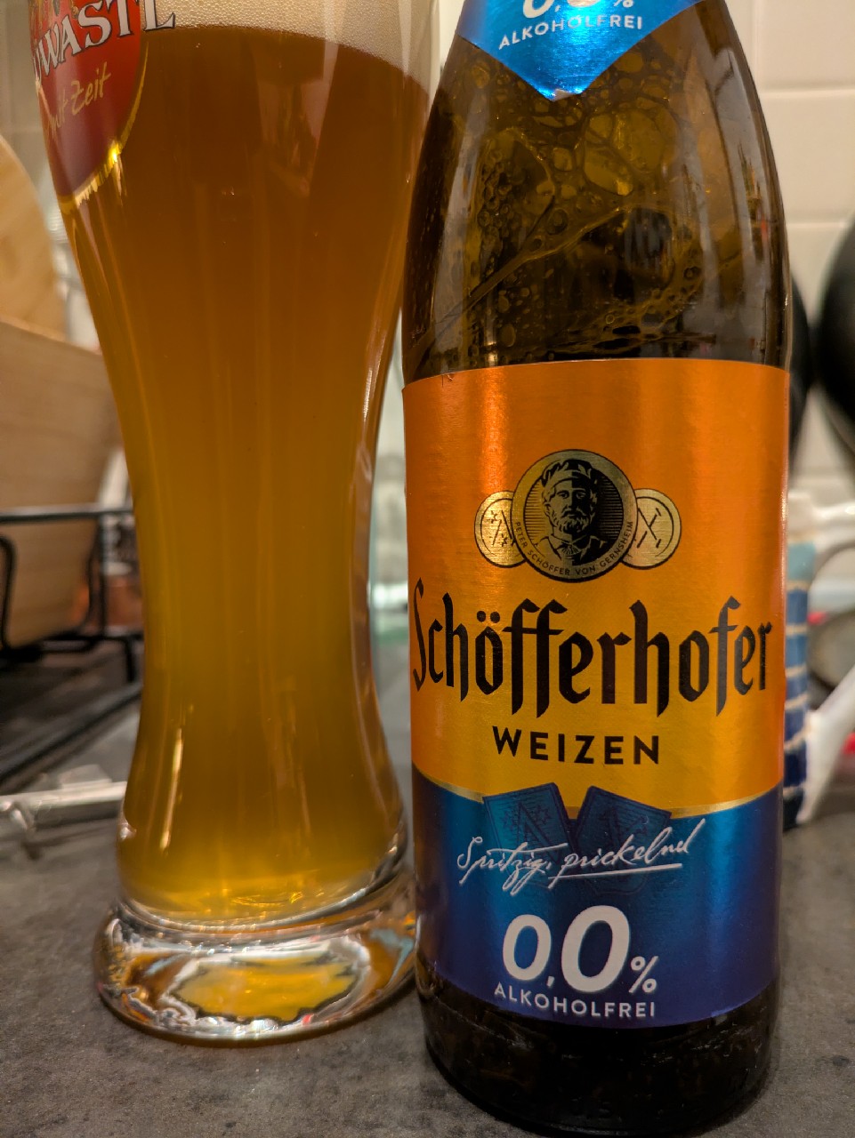 Schöfferhofer Weizen 0,0% Alkoholfrei, Schöfferhofer Weizenbier GmbH (Radeberger Gruppe)