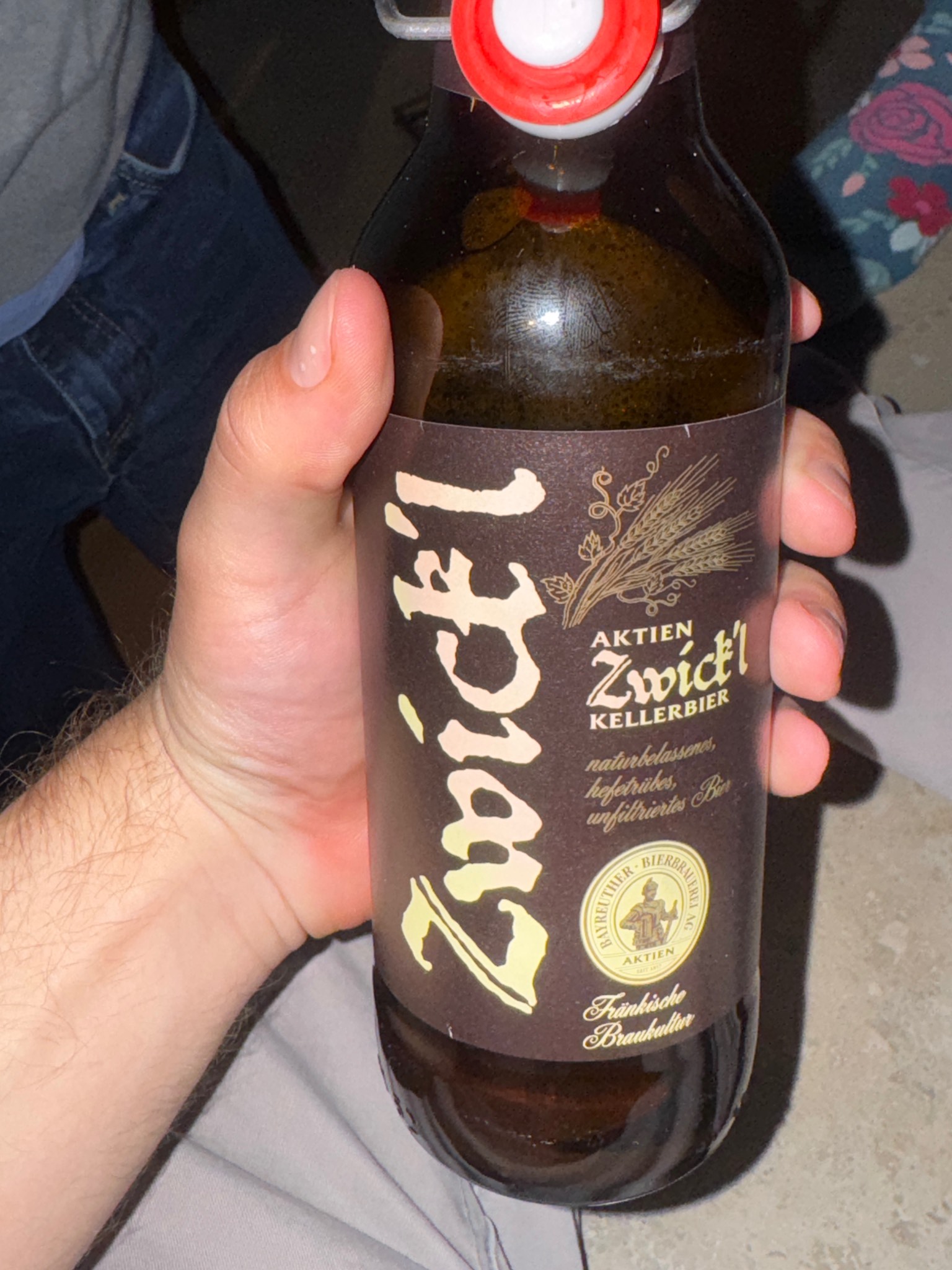 Aktien Zwick'l Kellerbier, Bayreuther Bierbrauerei