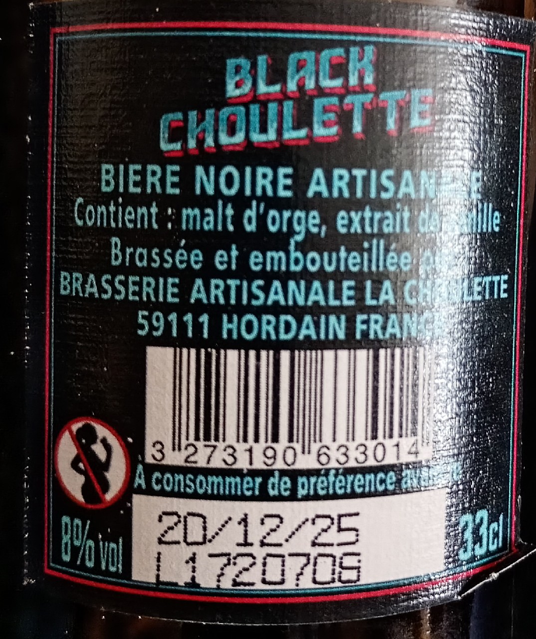 BlackOut, Brasserie La Choulette