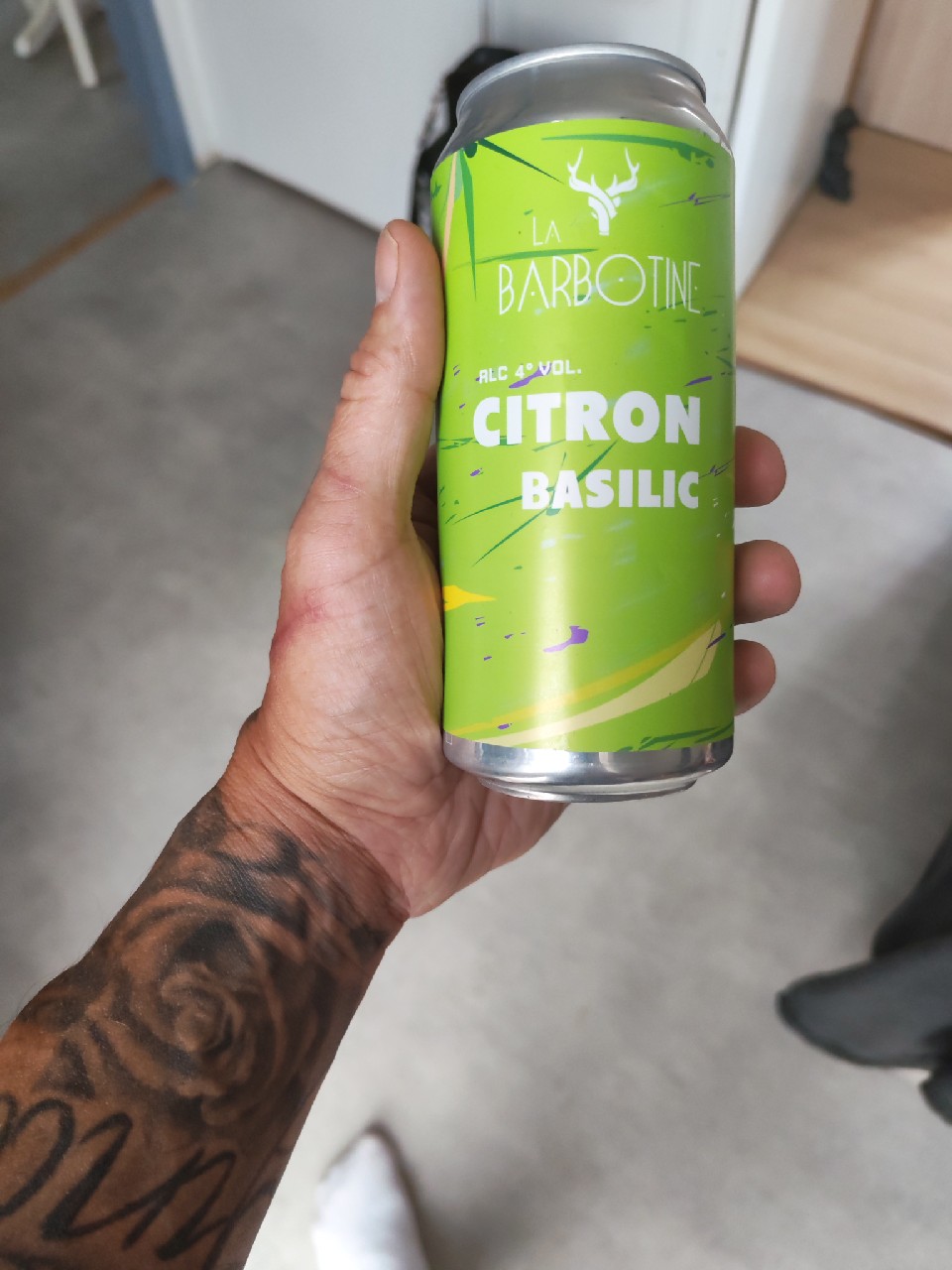 La Barbotine Citron Basilic, France
