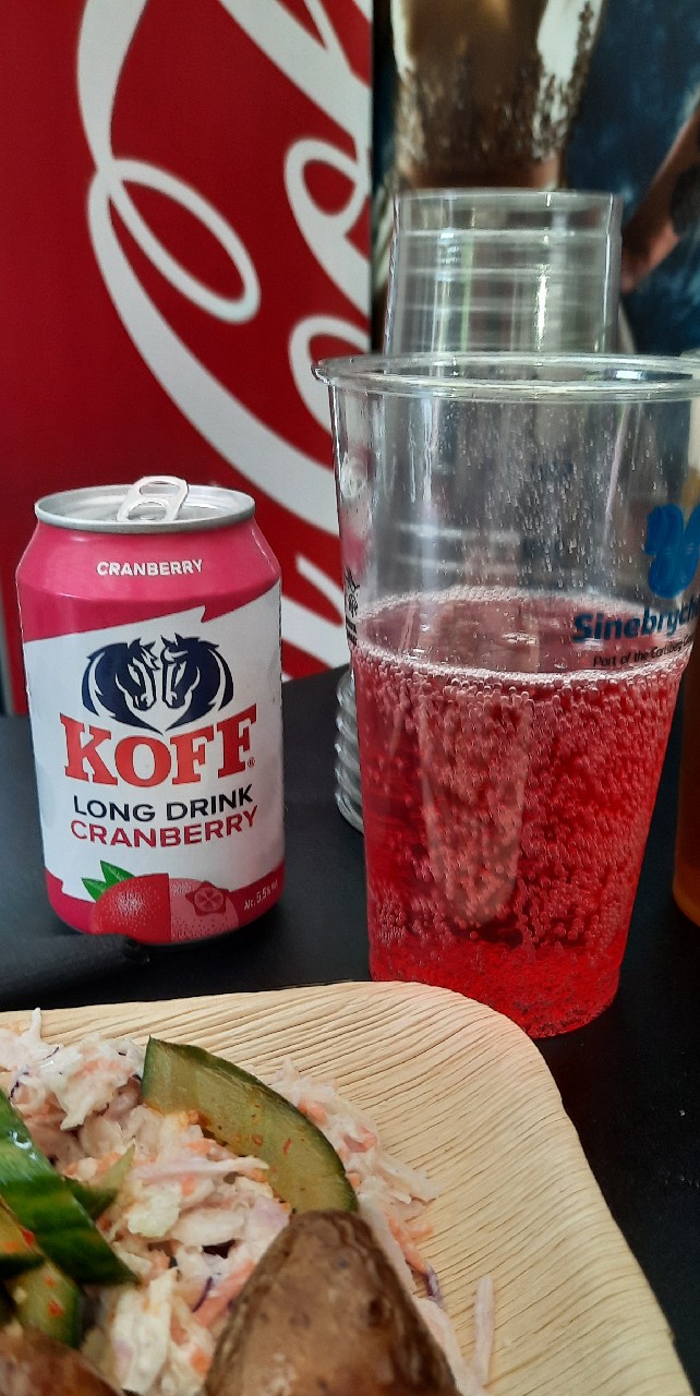 KOFF Long Drink Gin & Cranberry, Finland