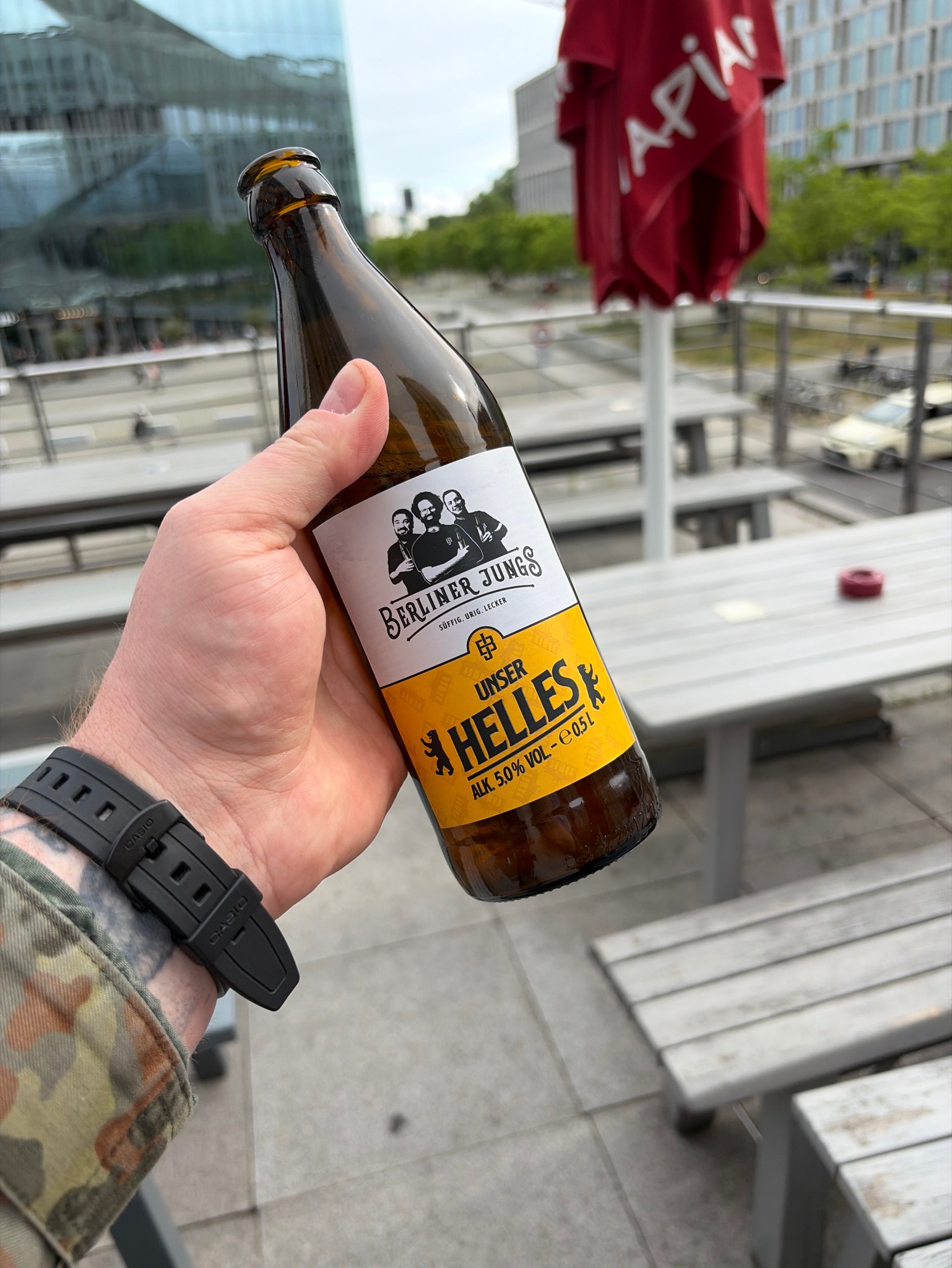 Berliner Jungs Unser Helles, Brewer's Tribute