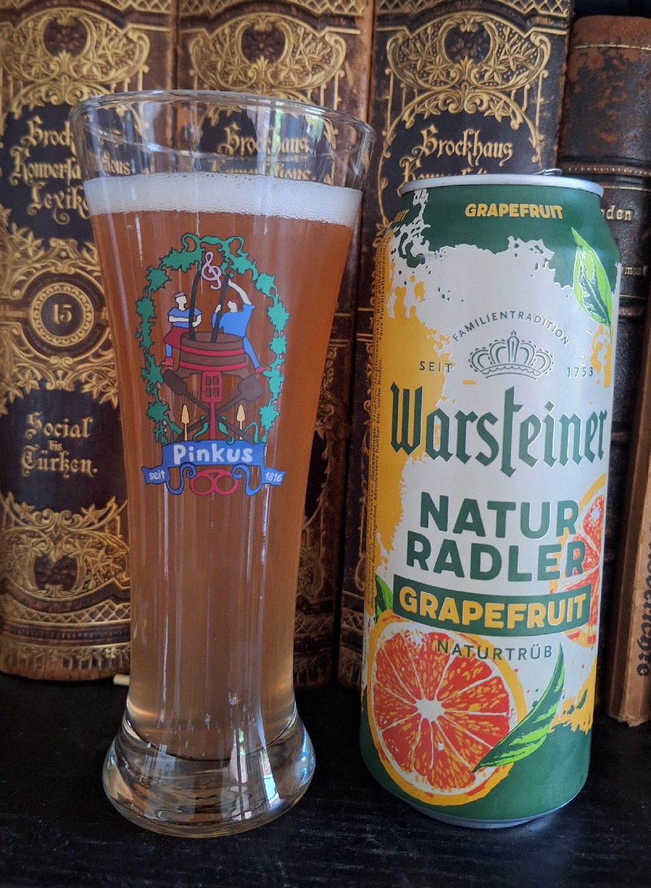 Warsteiner Natur Radler Grapefruit, Germany