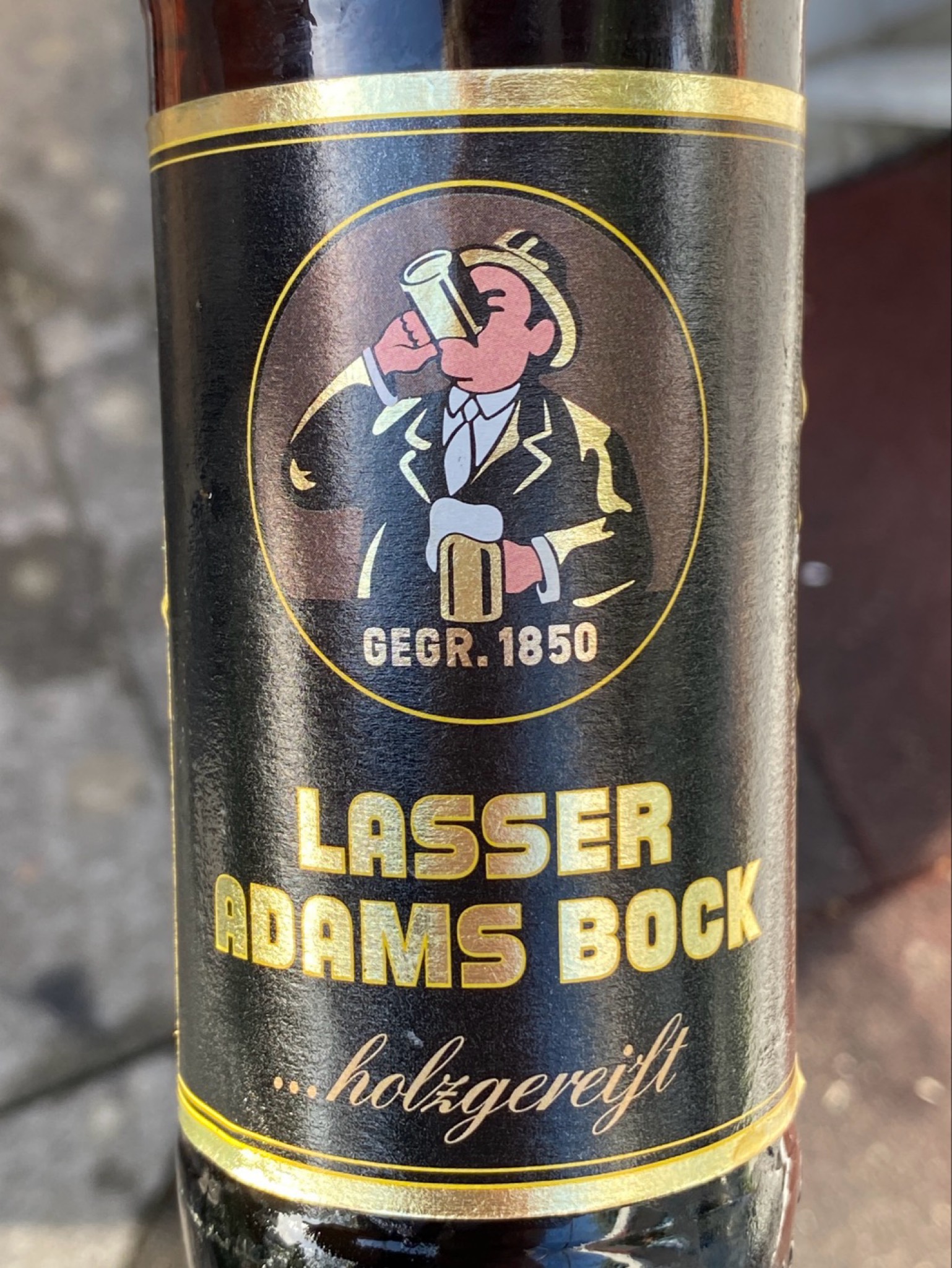 Lasser Adams bock, Privatbrauerei Lasser