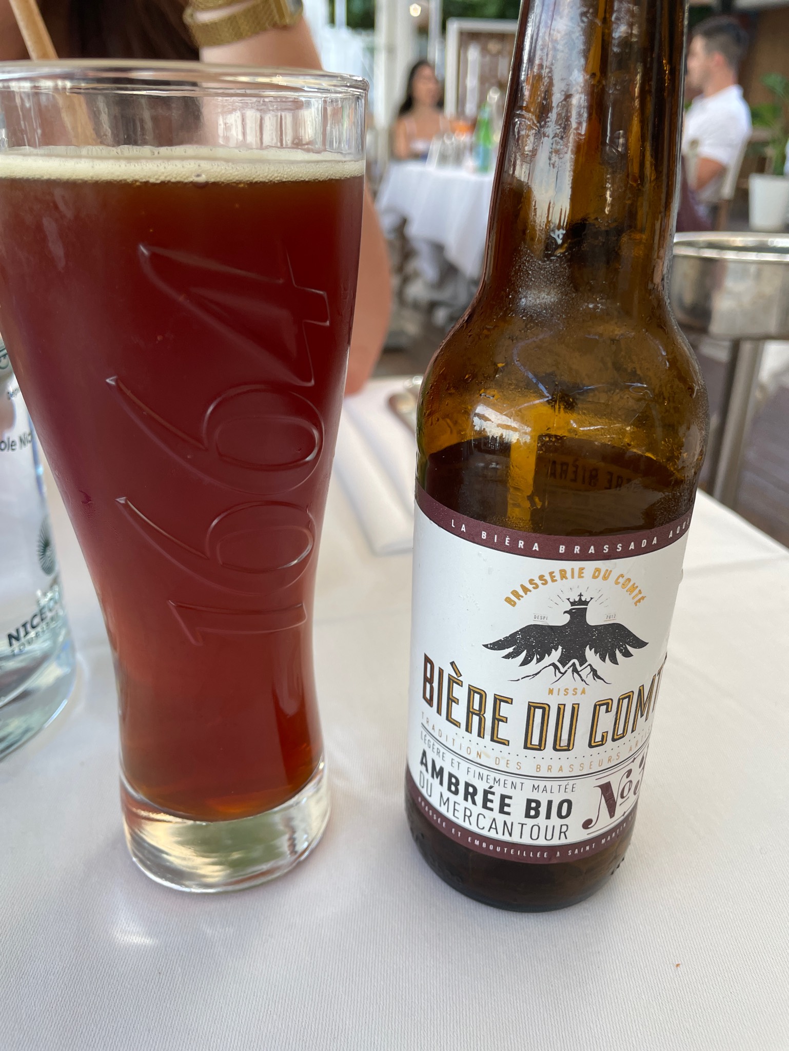 N°3 Ambrée Bio du Mercantour, Brasserie Du Comté