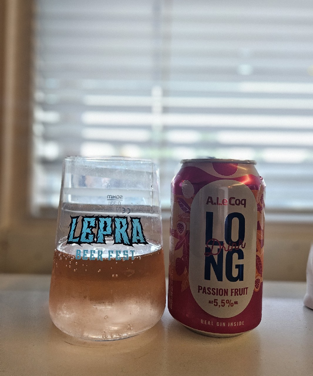 Long drink passion fruit, Estonia