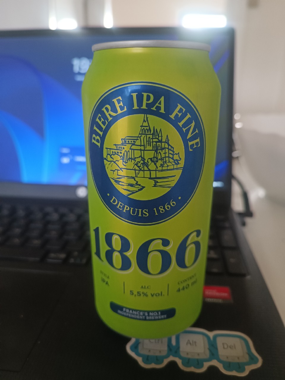 1866 Biere IPA fine, Brasserie De Saint-Omer