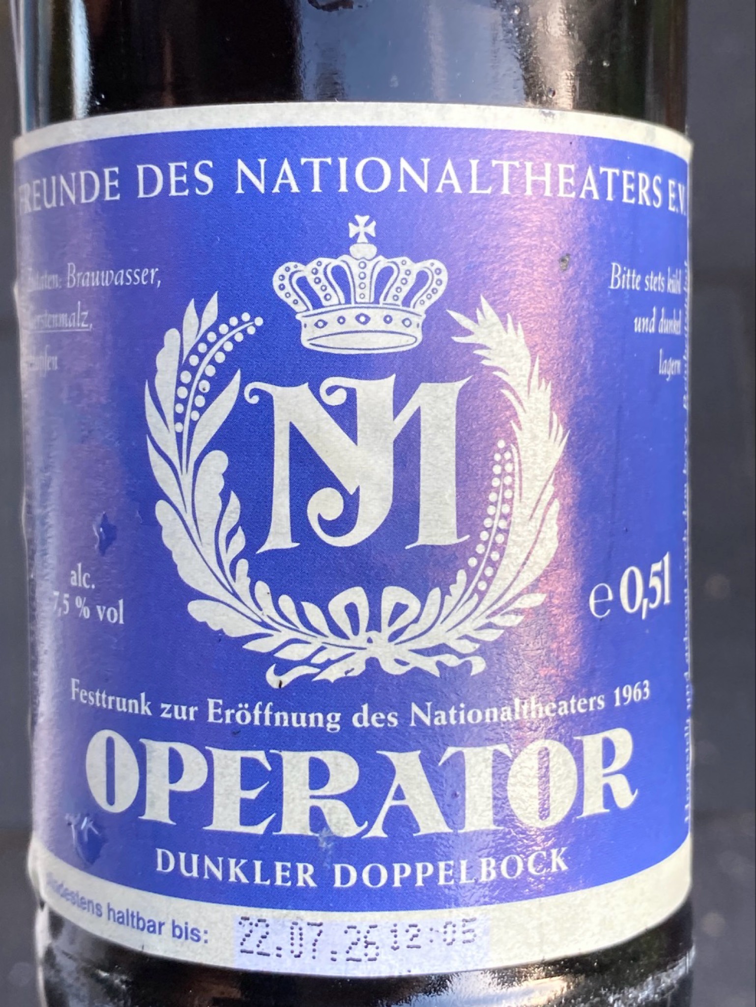 Operator, Schlossbrauerei Odelzhausen