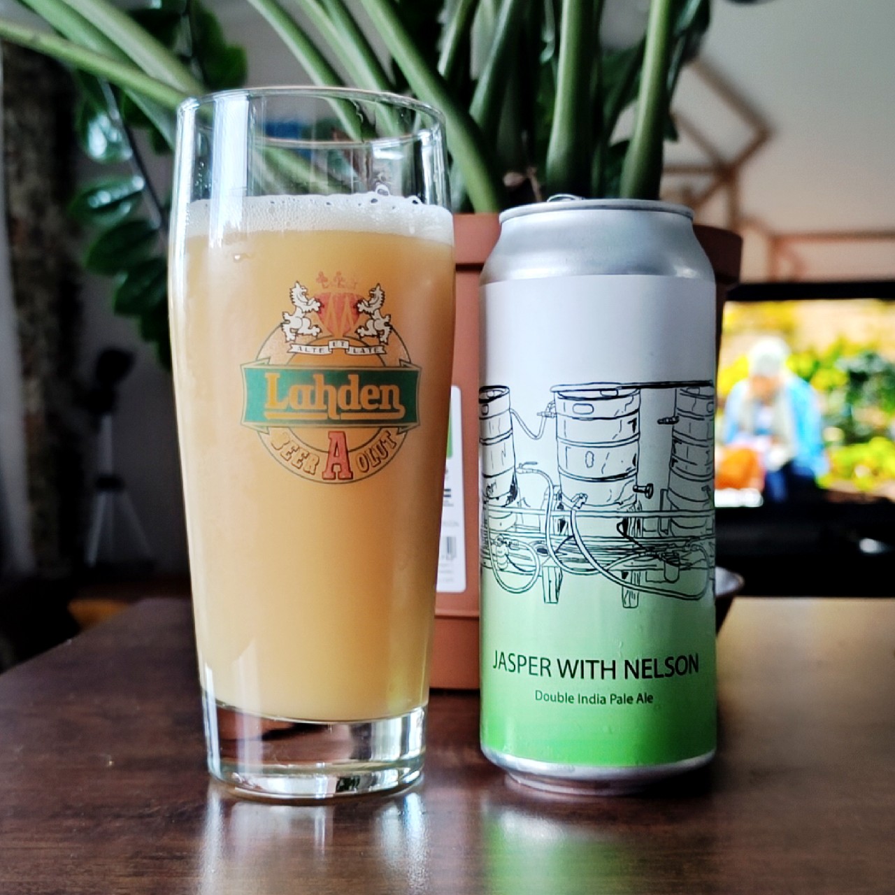 Jasper with Nelson, Fidens Brewing Co.