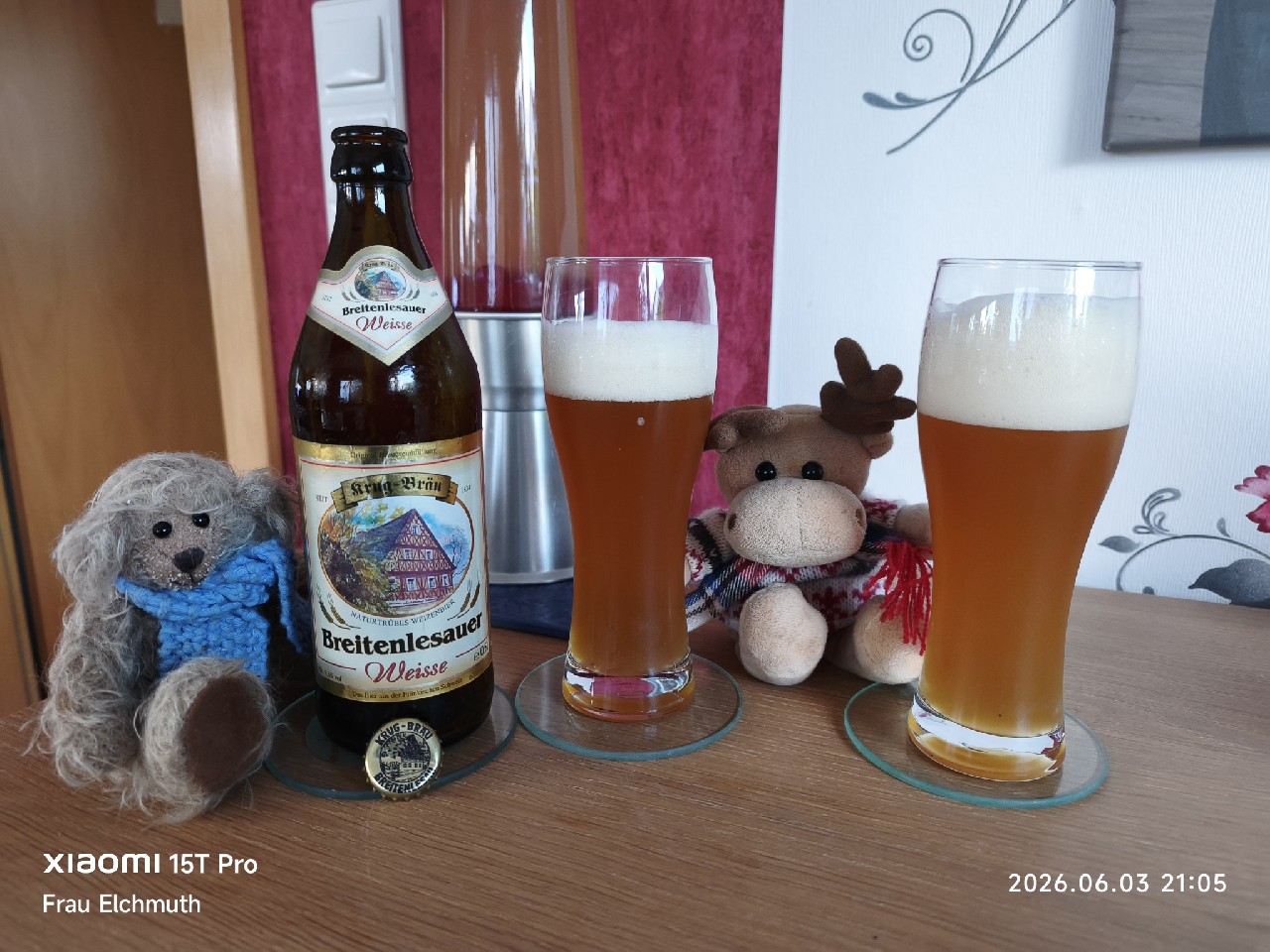 Breitenlesauer Weisse, Krug-Bräu Breitenlesau