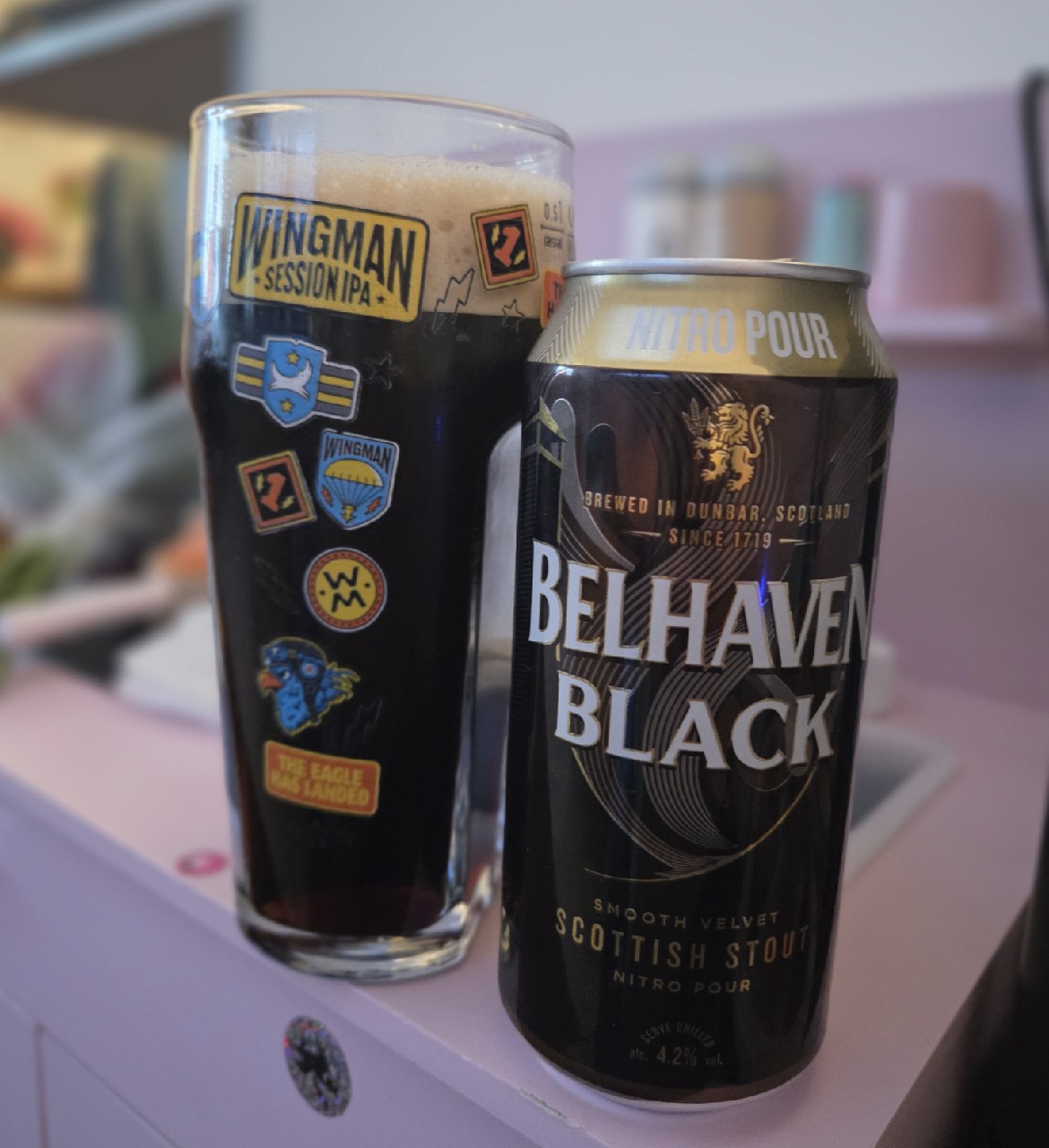 Black Scottish Stout, Belhaven Brewery (Greene King)