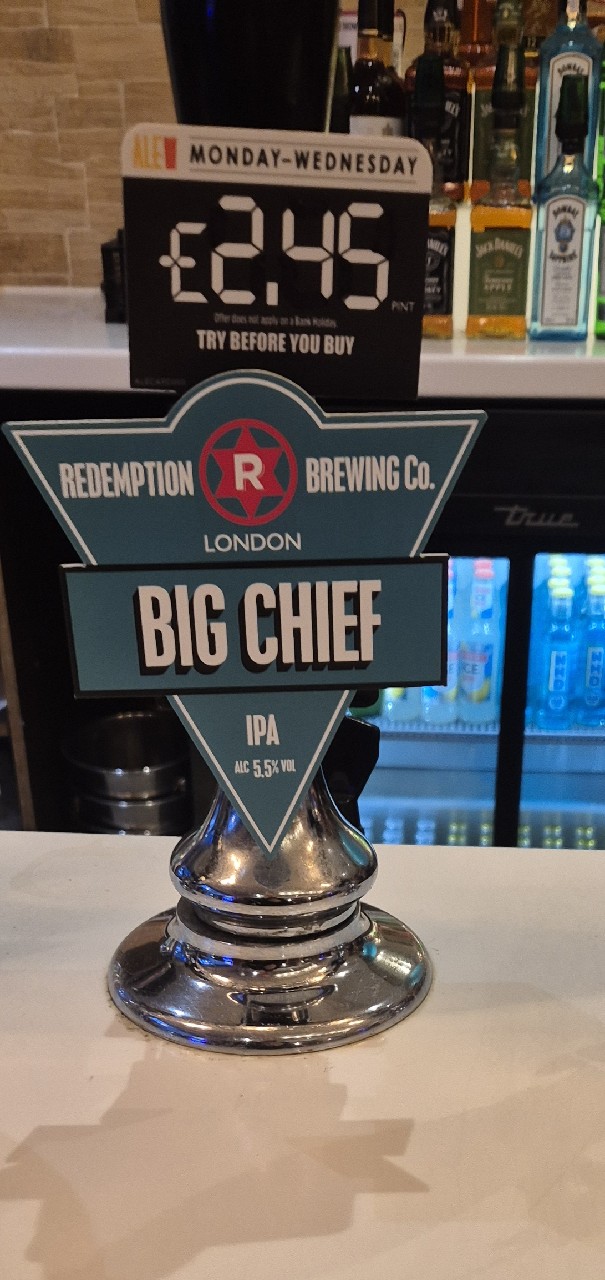Big Chief, Redemption Brewing Co