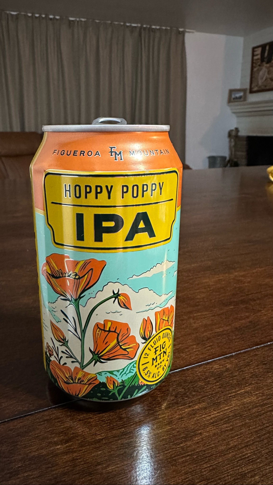Hoppy Poppy IPA, Figueroa Mountain Brewing Co.