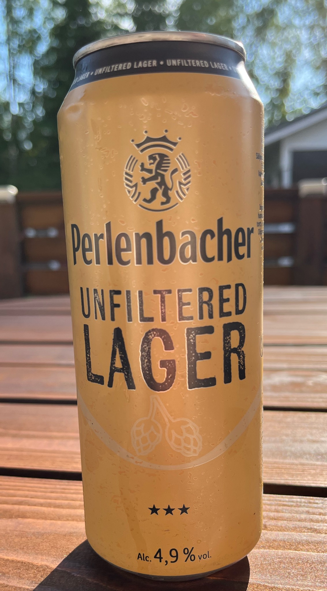 Perlenbacher Unfiltered Lager, Frankfurter Brauhaus (TCB Beverages)