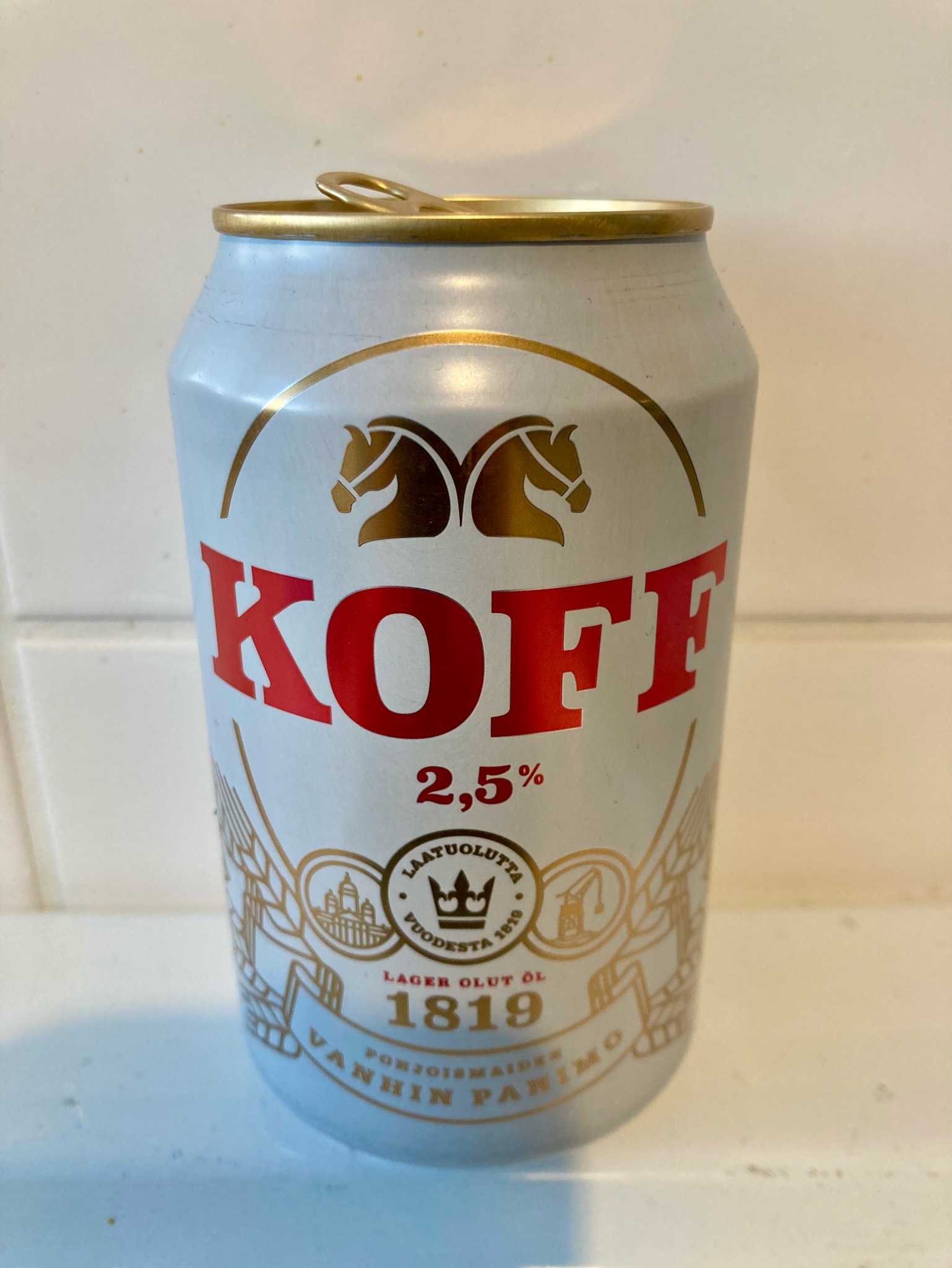 KOFF 2,5%, Finland