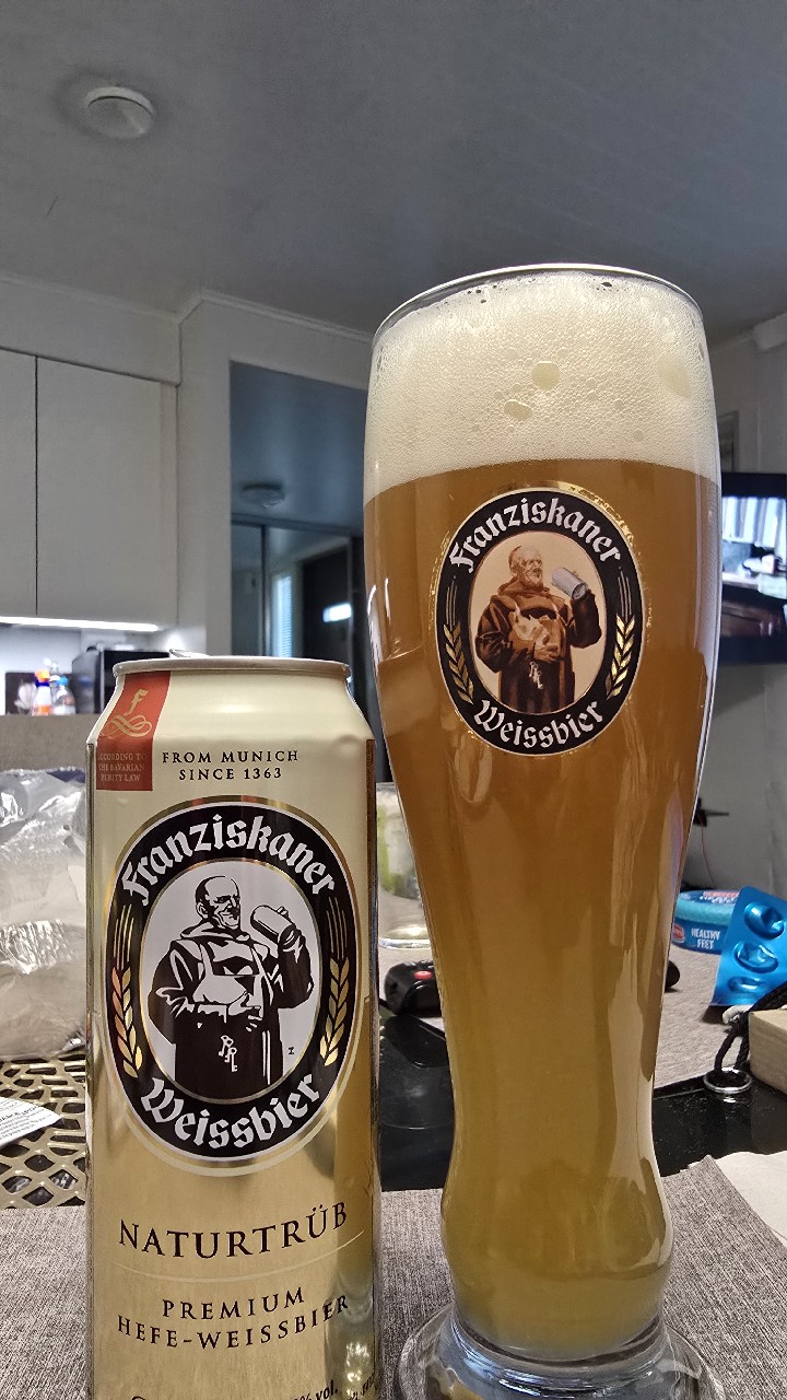 Franziskaner Premium Weissbier Naturtrüb, Germany